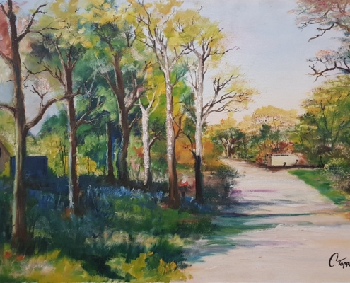 About me: my early works creating Oil Painting landscapes
