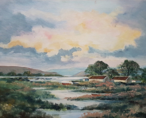 About me: my early works creating Oil Painting landscapes