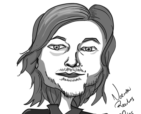 Norman Reedus caricature